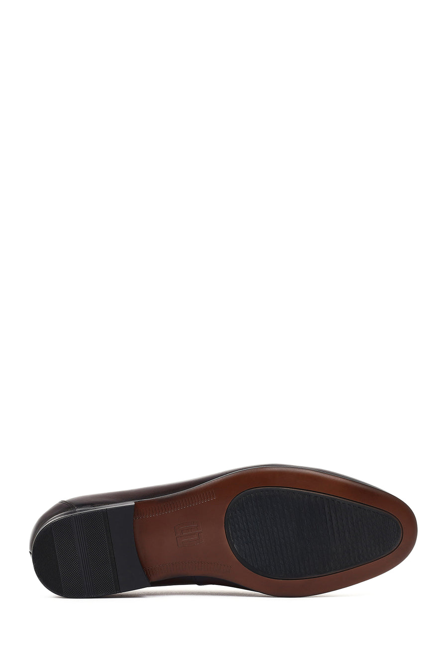 Derimod Black Erkek Kahverengi Deri Klasik Loafer