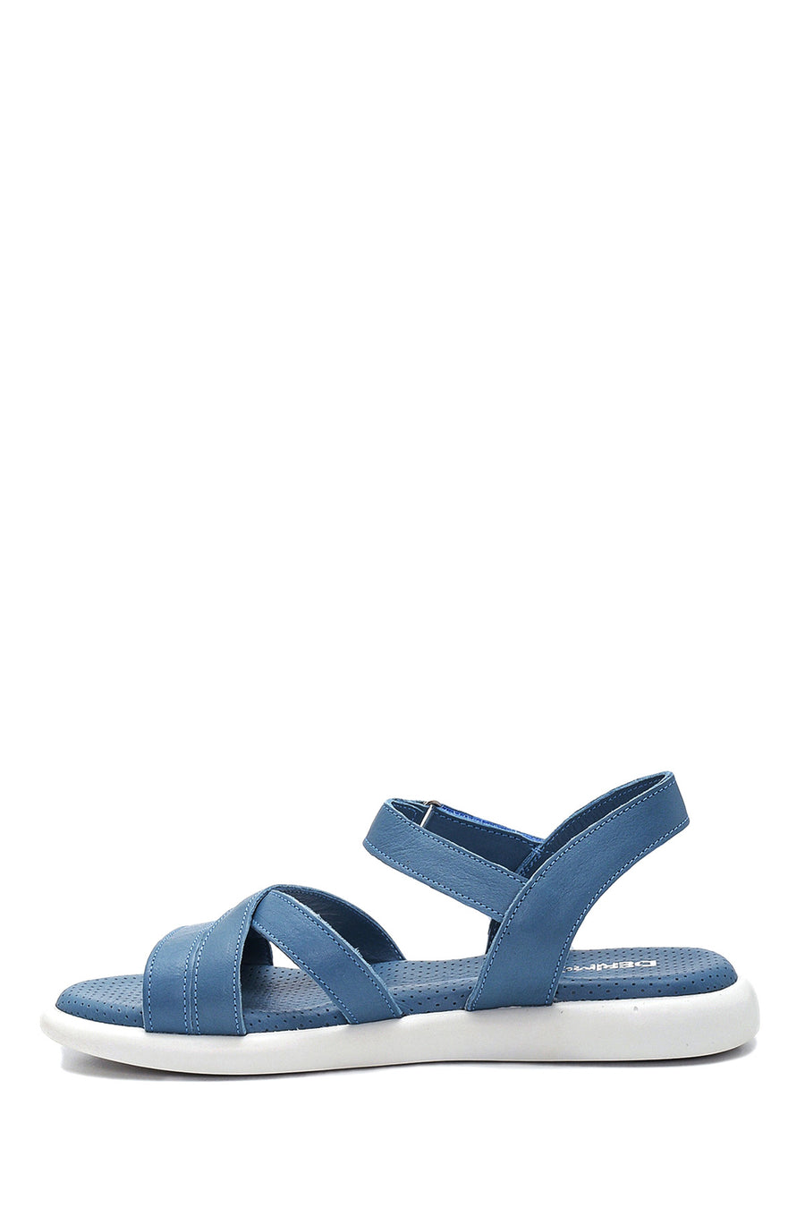 Kadın Deri Comfort Sandalet 22SFD360618 | Derimod