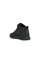 Geox Men's Black Terrestre Laced Leather Boots | Derimod