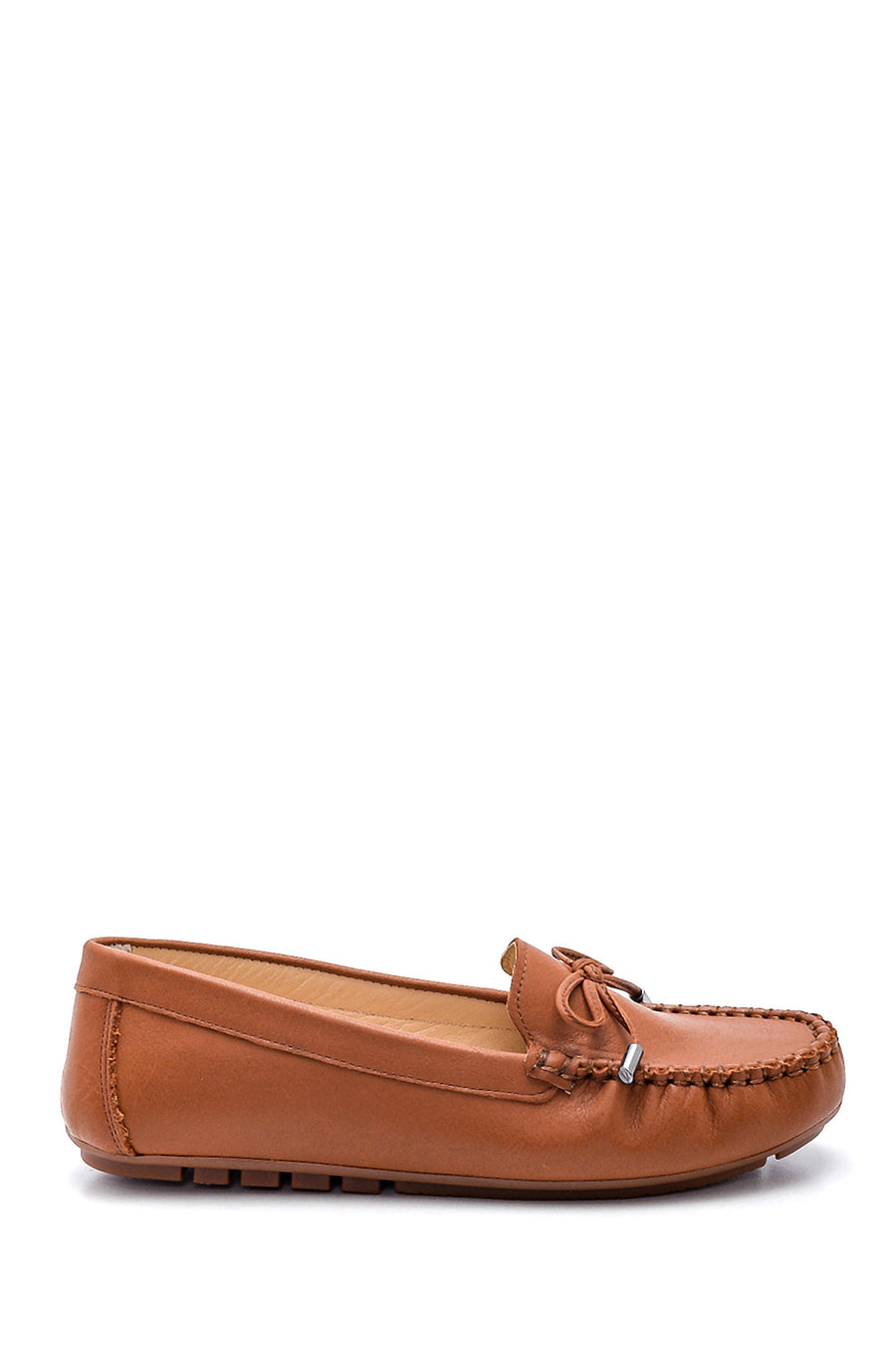 Women's Leather Bow Loafer 21WFD320218 | Derimod