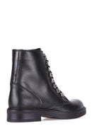 Women's Leather Boots with Chain | Derimod
