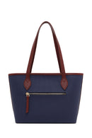 Woman Navy Blue Shoulder Bag | Derimod