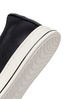 Male Black Leather Casual Shoes | Derimod