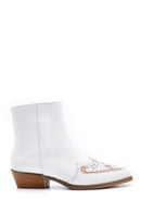 Women's Leather Cowboy Boots | Derimod
