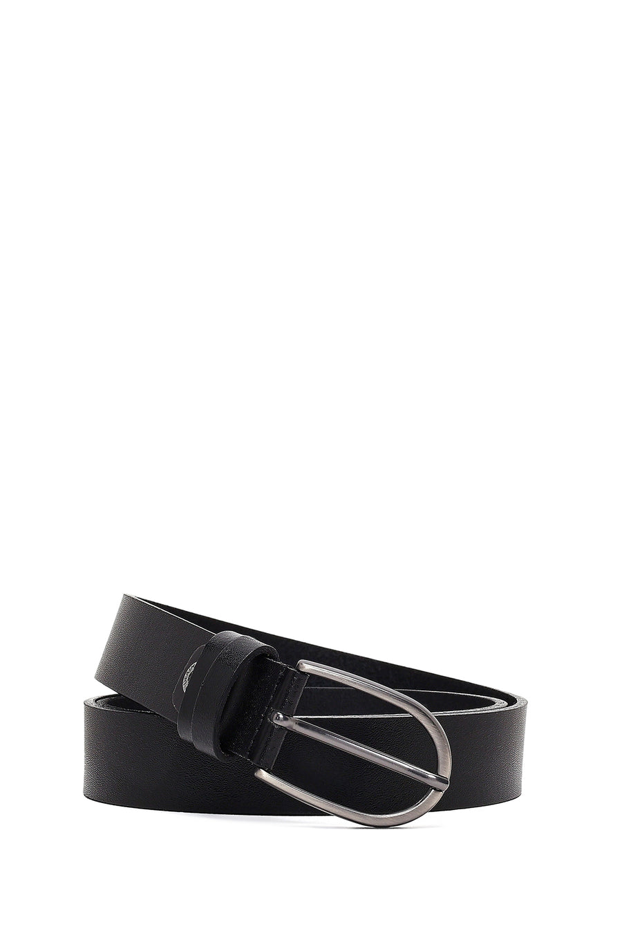 Male Black Leather Belt 000A2D1307018 | Derimod