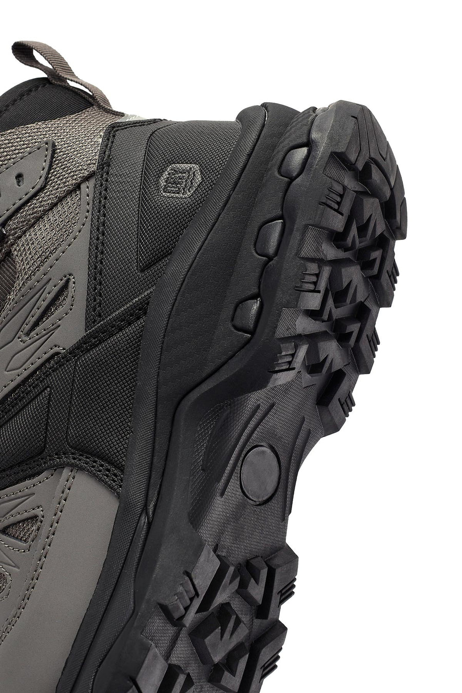 Derimod Dry Men's Grey Laced Waterproof Outdoor Leather Boots
