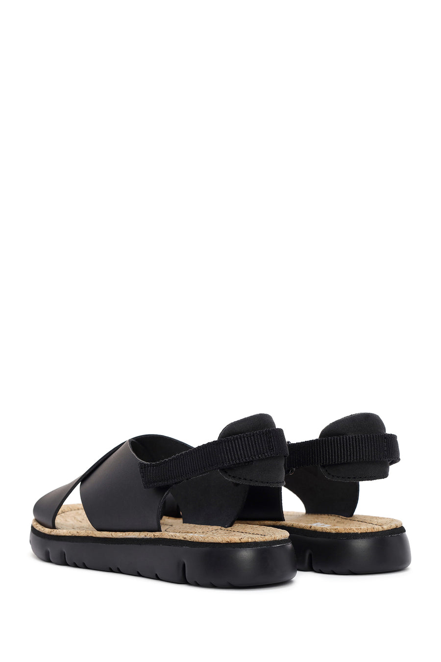 Camper Women's Black Oruga Sandals