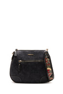 Women's Black Strap Shoulder Bag | Derimod