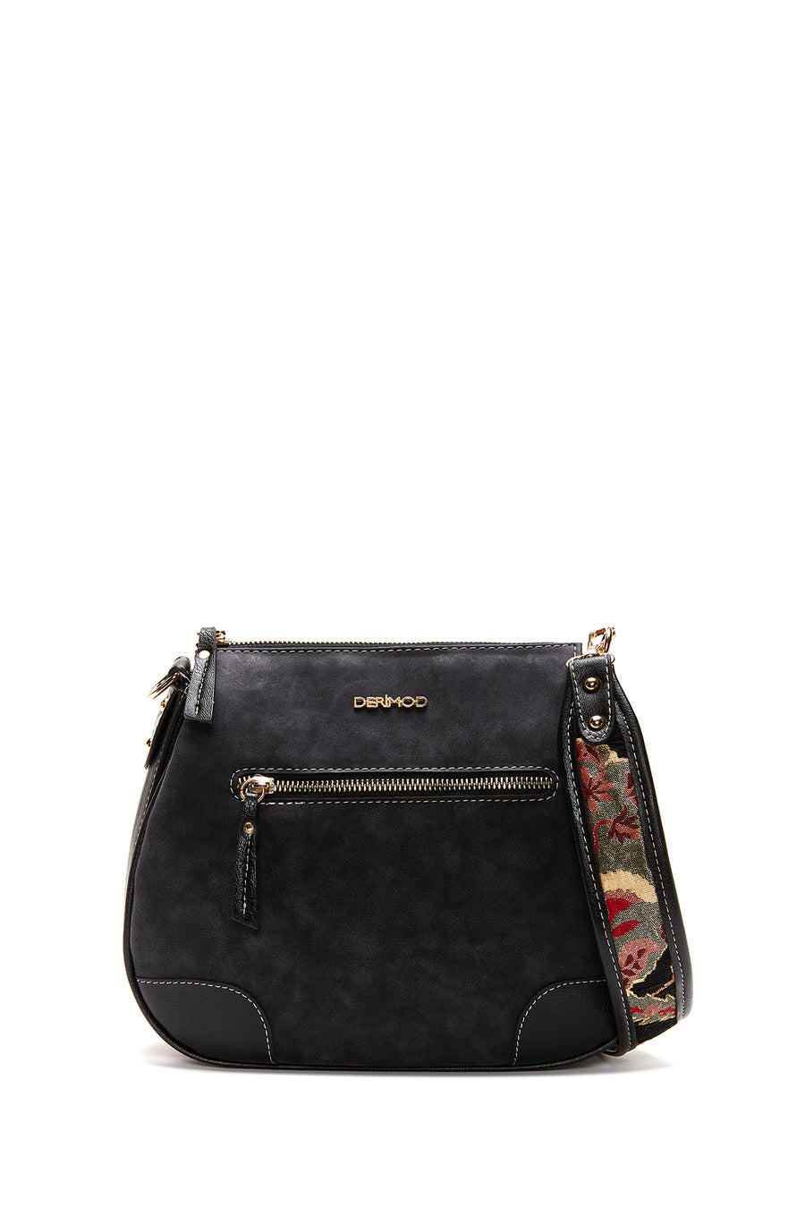Women's Black Strap Shoulder Bag 22WBD2107V3 | Derimod
