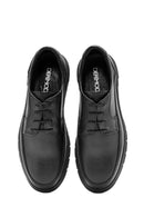 Men's Black Lace-up Leather Casual Shoes | Derimod