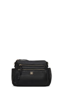 Woman Black Long-Strap Crossbody Bag | Derimod