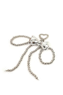 Women's Beige Long Strap Charm Mini Shoulder Bag | Derimod