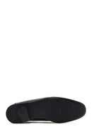 Men's Black Leather Casual Loafer | Derimod