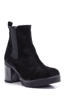 Women's Suede Heeled Boots | Derimod
