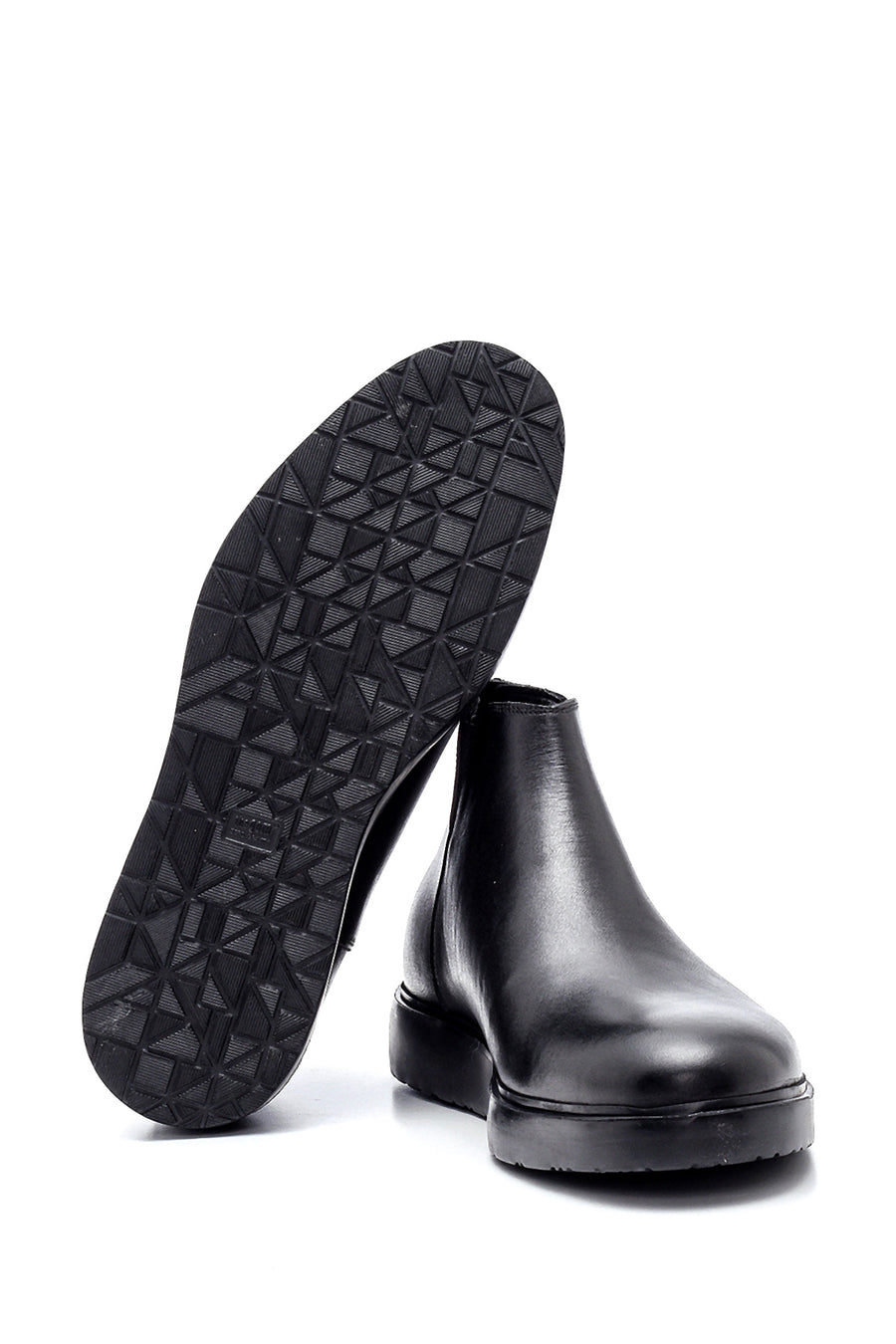 Men's Leather Casual Zipper Boots