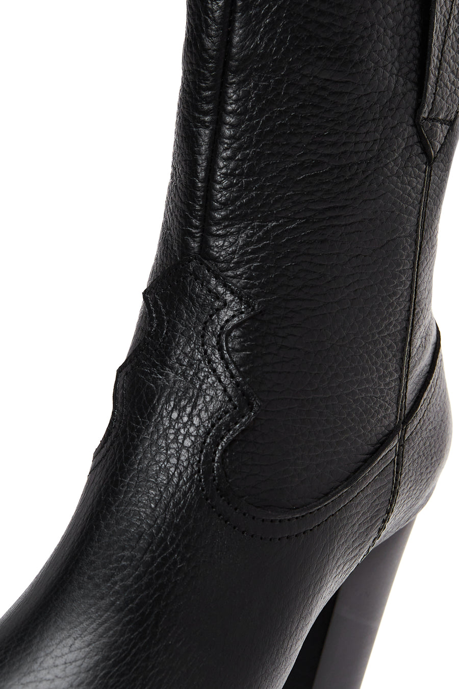 Women's Leather Heeled Cowboy Boots