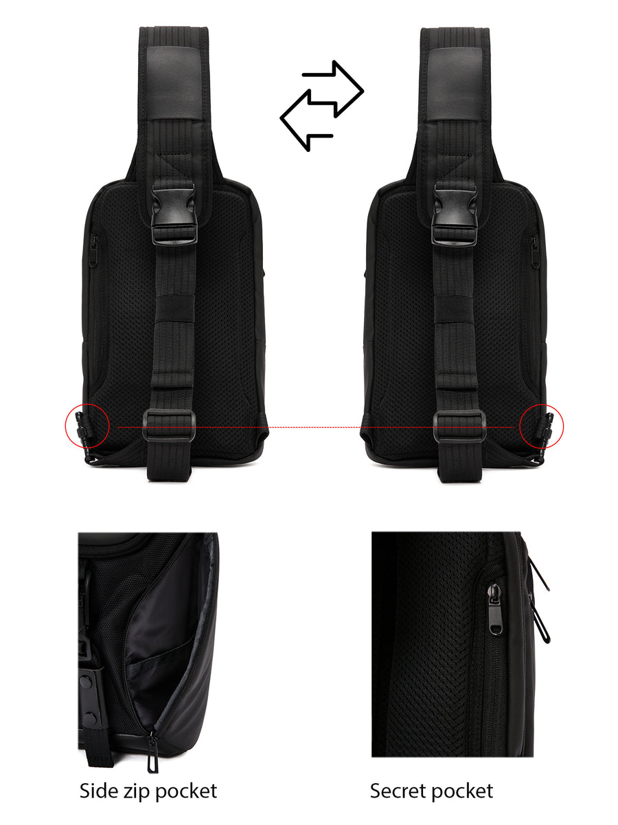 D-Pack Erkek Siyah Uzun Askılı Omuz Çantası