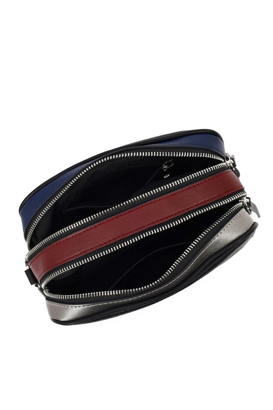 Women's Black Long Strap Crossbody Bag