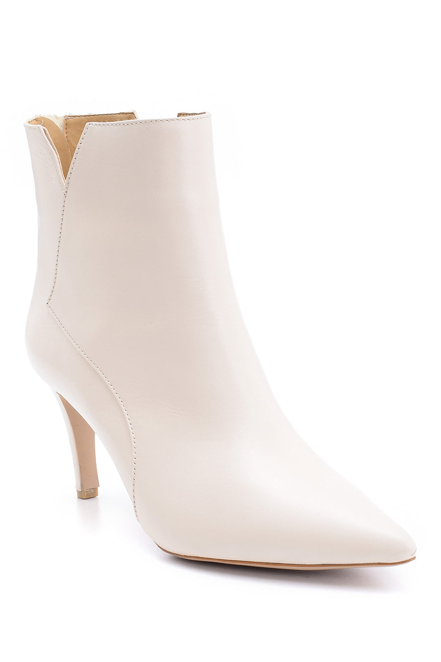 Women's Leather Heeled Boots