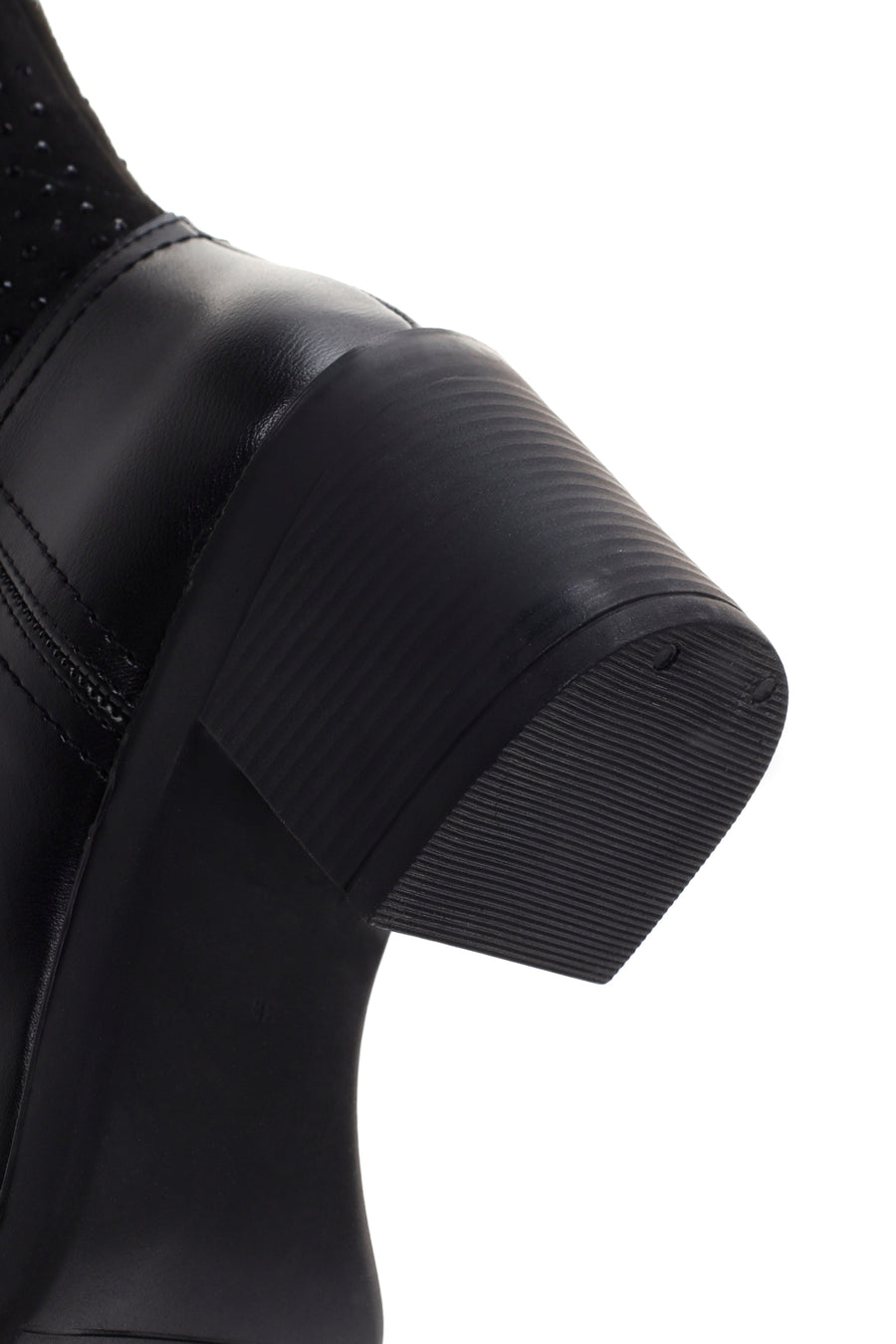 Women's Black Heeled Cowboy Boots
