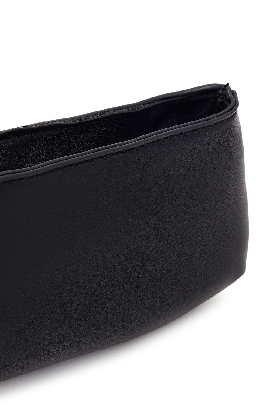 Woman Black Mini Clutch Bag