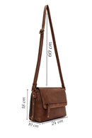 Woman Tan Casual Crossbody Bag | Derimod