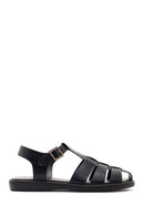 Women's Black Ankle Buckle Sandals | Derimod