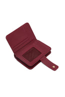 Women's Burgundy Wallet | Derimod