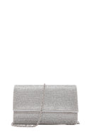 Women's Silver Stone Portfolio Bag | Derimod