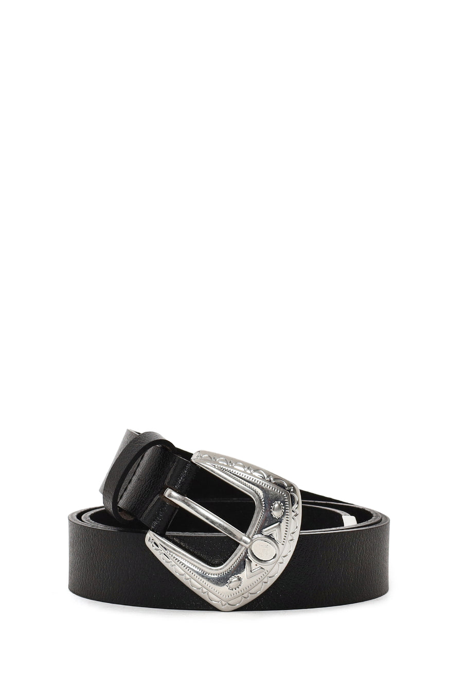 Unisex Black Leather Belt 000A2D13081FT | Derimod