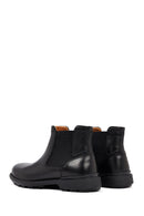 Men's Black Leather Chelsea Boot | Derimod