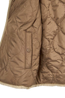 Tahoe Woman Mink Reversible Hooded Oversize Teddy Coats | Derimod