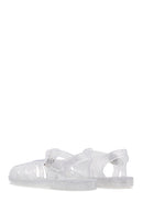 Women's Transparent Ankle Strap Jelly Sandals | Derimod