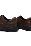 Men's Brown Lace Up Leather Casual Shoes | Derimod