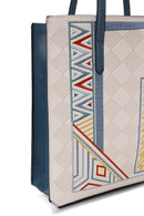 Women's Multicolored Long Strap Printed Shoulder Bag | Derimod