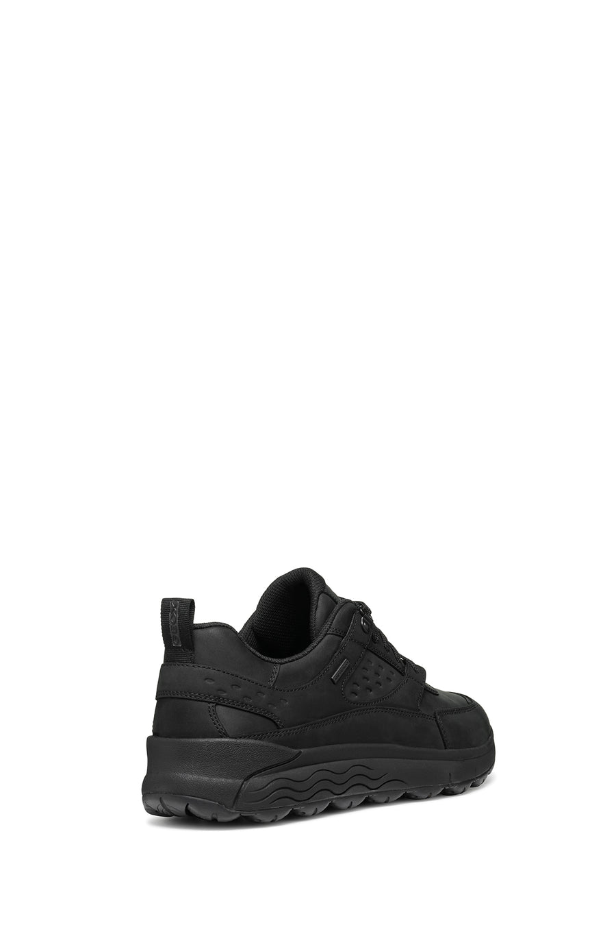 Geox Men's Black U Spherica 4x4 B Abx D Waterproof Leather Sneaker