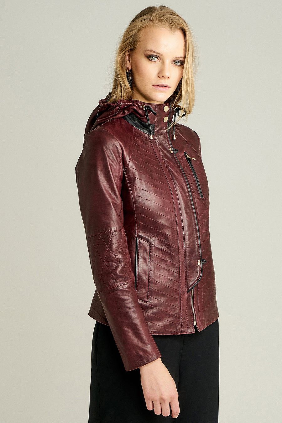 BELAIR WOMEN'S LEATHER JACKET