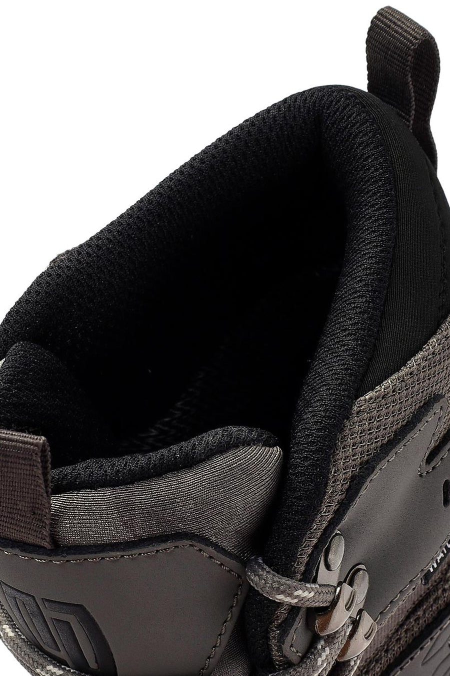 Derimod Dry Men's Grey Laced Waterproof Outdoor Leather Boots