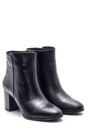 Women's Heeled Leather Boots | Derimod
