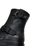 Women's Black Leather Boots | Derimod