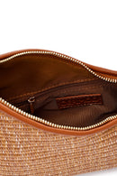 Women's Brown Accessory Straw Shoulder Bag | Derimod