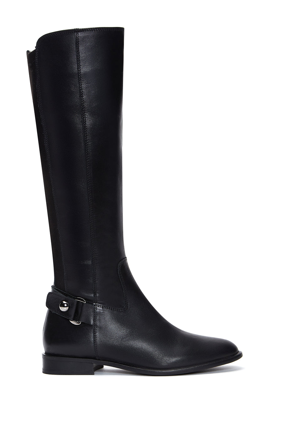 Women's Black Zipper Buckle Detail Boots 24WFE251518 | Derimod