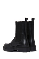 Women's Black Thick Soled Chelsea Boots | Derimod