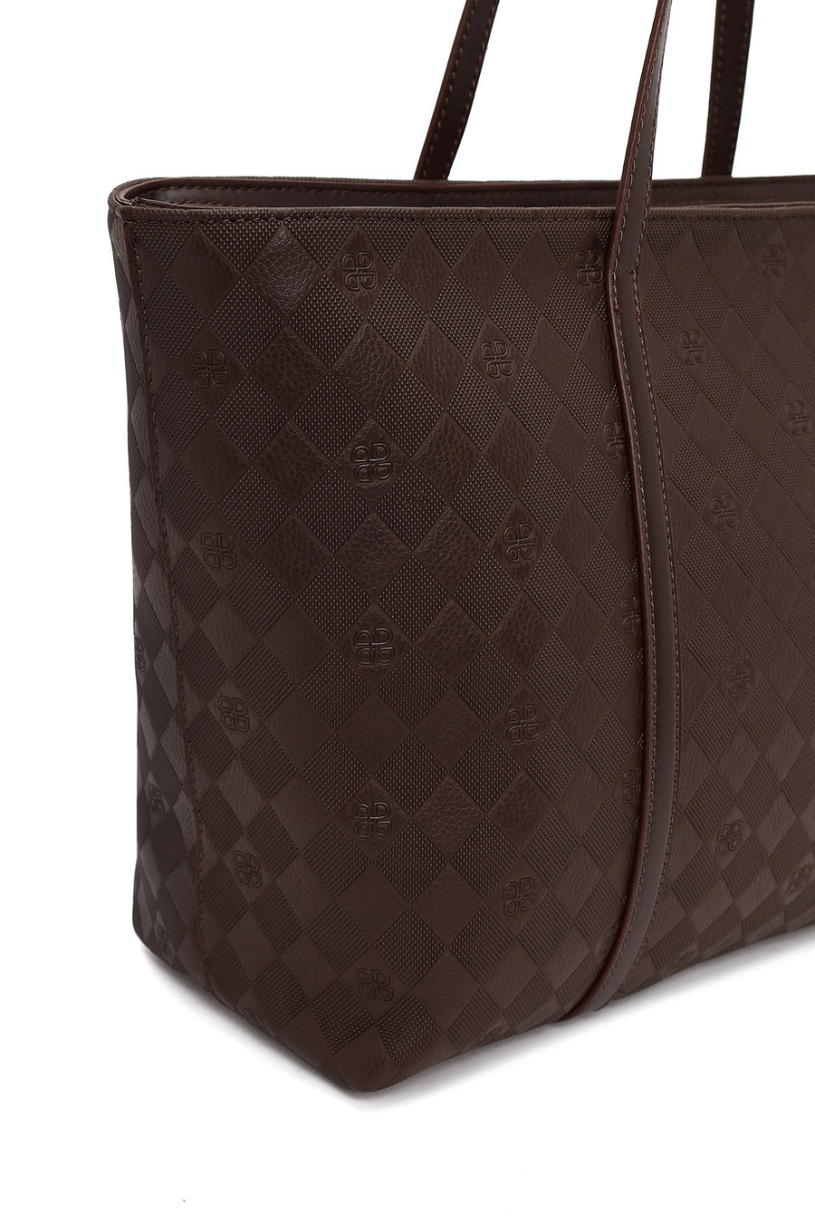 Woman Brown Printed Shoulder Bag