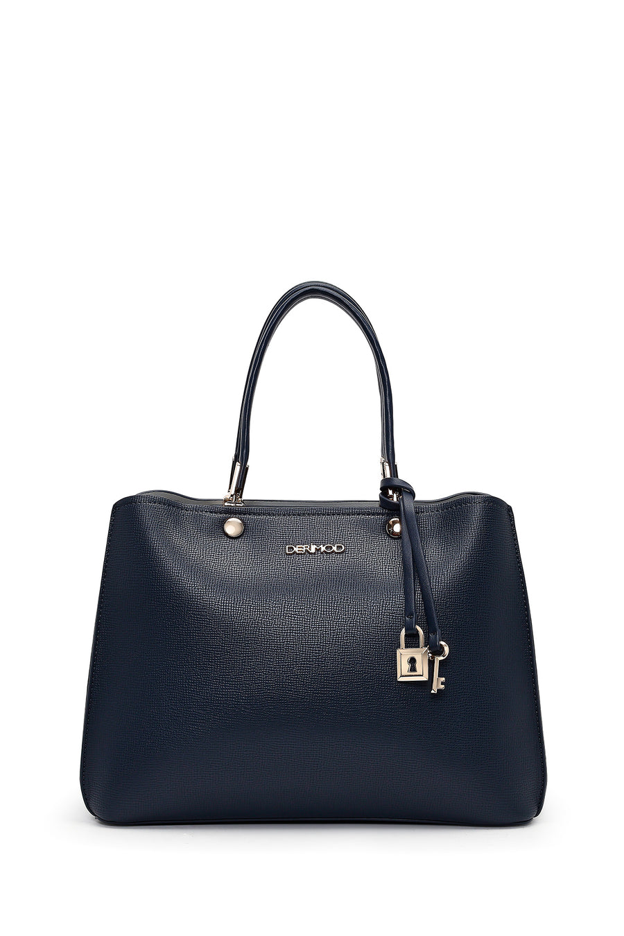 Women's Navy Blue Long Strap Classic Handbag