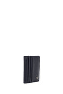 Men's Navy Blue Leather Card Holder | Derimod