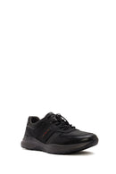 Men's Black Lace-up Leather Sneaker | Derimod