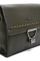 Woman Green Long-Strap Crossbody Bag | Derimod