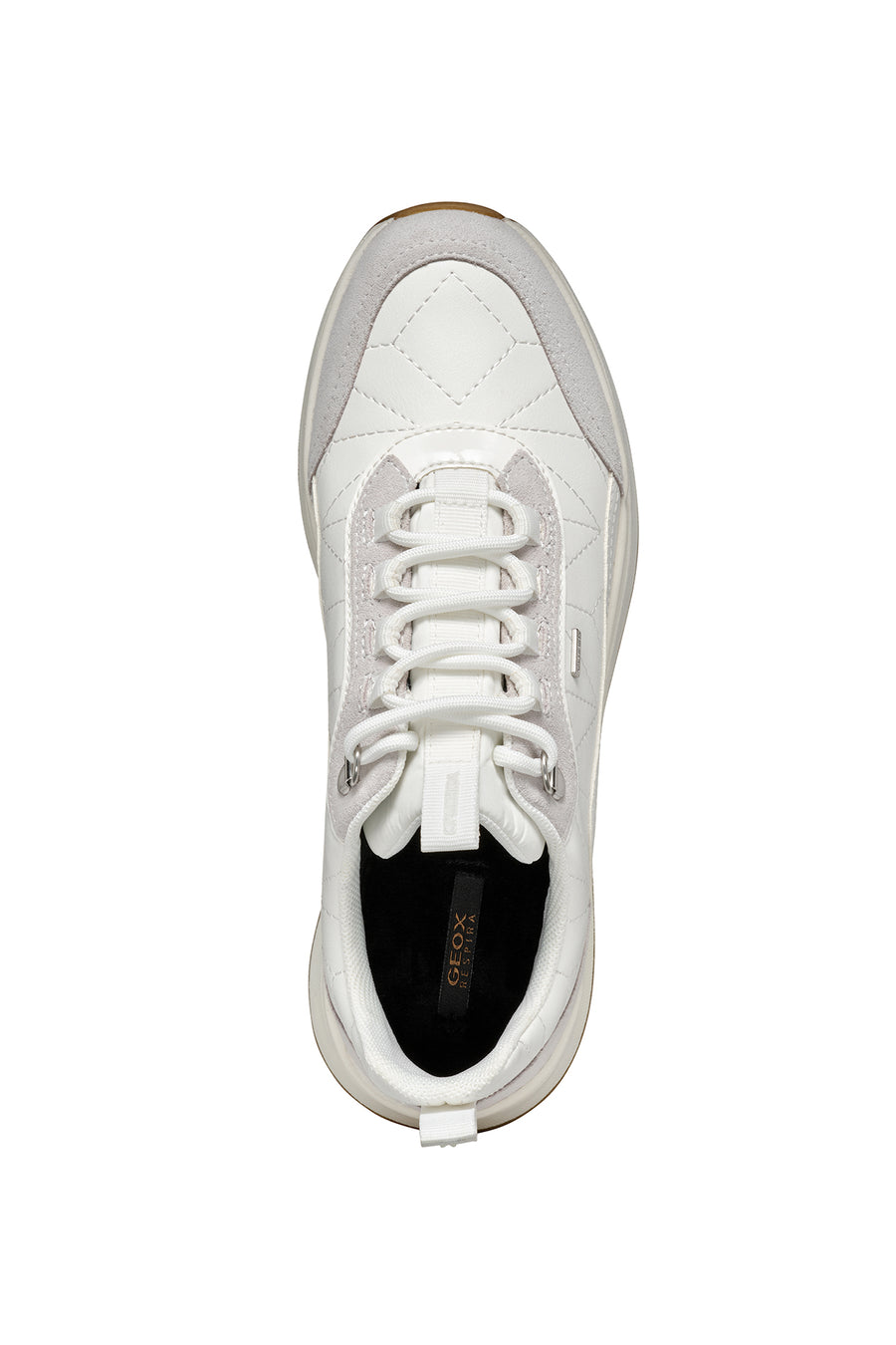 Geox Kadın Beyaz Spherica Actif X2 Abx Bağcıklı Waterproof Sneaker