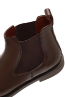 Men's Brown Leather Chelsea Boot | Derimod